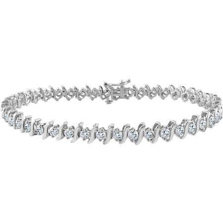 5 Ct Round Brilliant Cut Diamond Tennis Bracelet Solid White Gold 14K Tennis Bracelet