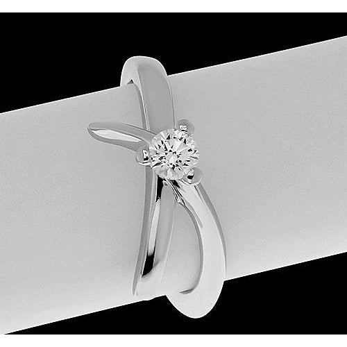 New High Quality Wedding Solitaire White Gold Diamond Anniversary Ring