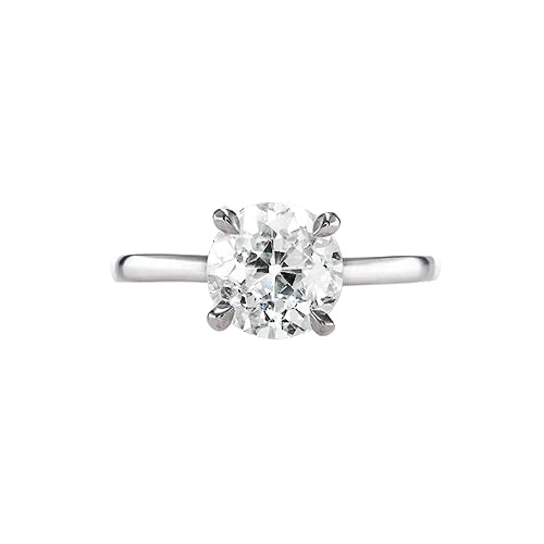 New Style Lady’s Fancy Wedding Engagement White Gold Diamond Solitaire Ring