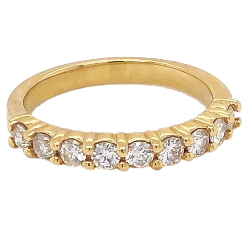 Yellow Gold Diamond Band