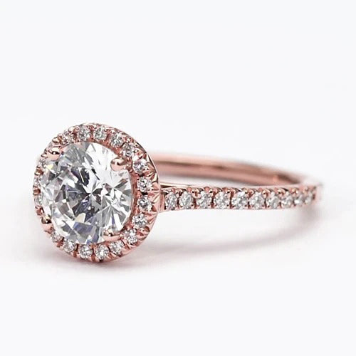 Rose Gold Diamond Ring