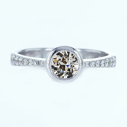 Engagement Ring Round Old European