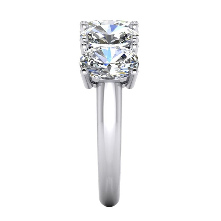 5 Stone Diamond Band