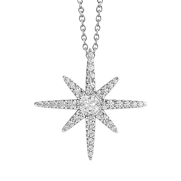 Halo Diamond Pendant Old Miner