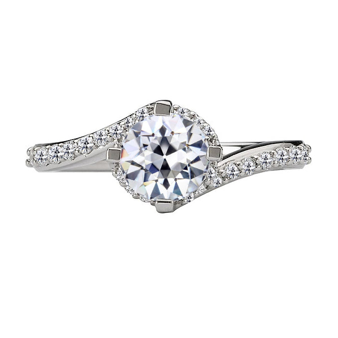 Ladies Jewelry Old Miner Diamond Ring