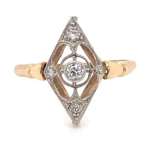 Like La Belle Epoque Jewelry 1 Ct Diamond Womens Ring Kite Shape
