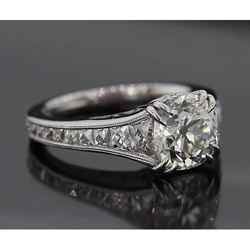 New Engagement White Gold Diamond Solitaire