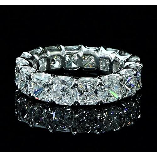 Eternity Band Diamond Eternity Band 7.50 Carats F Vs1 White Gold 14K