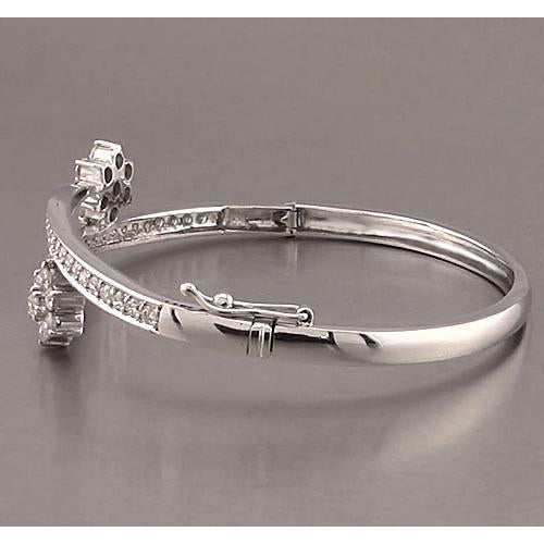 Bangle Diamond Women Bangle 5 Carats Jewelry New