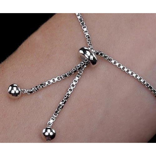 Tennis Bracelet 3 Carats Diamond Tennis Bracelet Prong Set White Gold 14K Jewelry