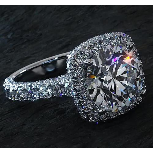 Halo Ring 3 Carat Halo Diamond Ring