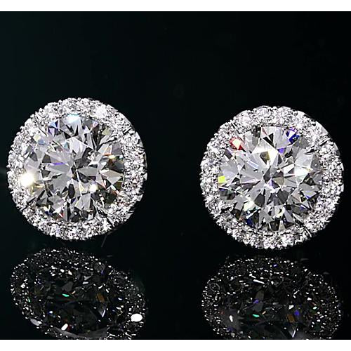 Halo Stud Earrings