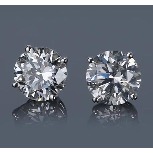 Amazing New Round Diamond Stud