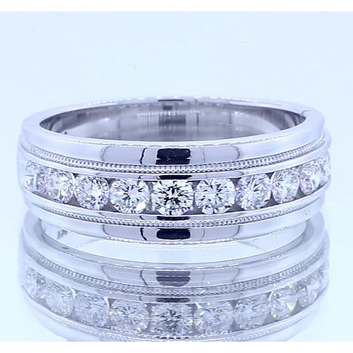 Band 2.20 Carats Round Diamond Anniversary Band Womens’ Jewelry White Gold 14K