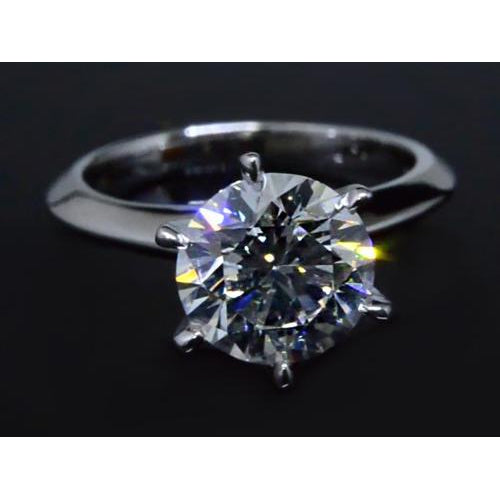 New High Quality Wedding Solitaire White Gold Diamond Anniversary Ring