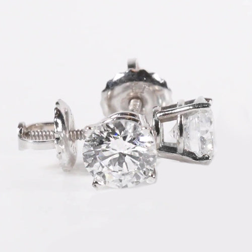 Products Round Diamond Stud Earrings Success