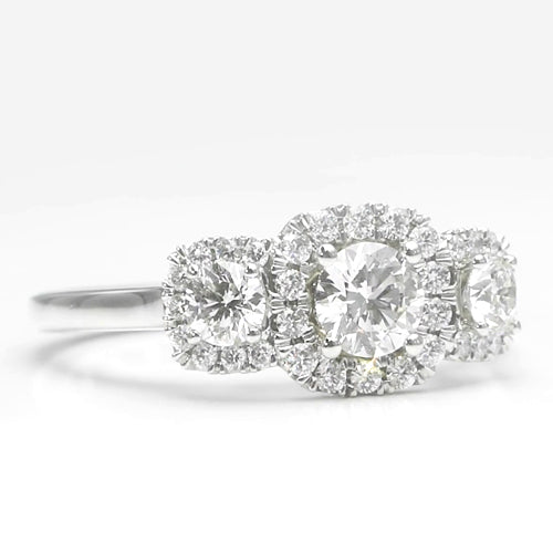 White Gold Engagement Ring