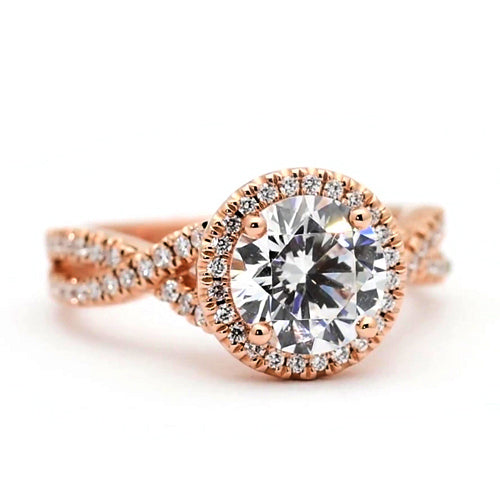 Round Diamond Engagement Ring