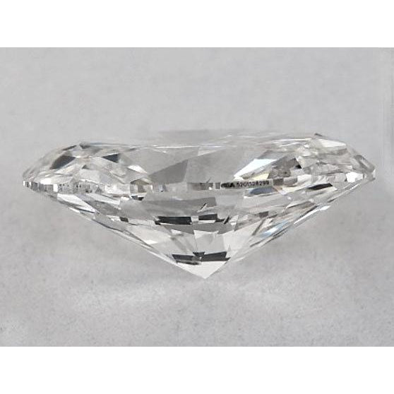 Diamond 2.5 Carats Oval Diamond Loose F Vs1 Very Good Cut