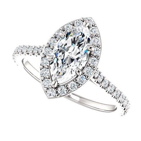 Marquise Diamond Ring