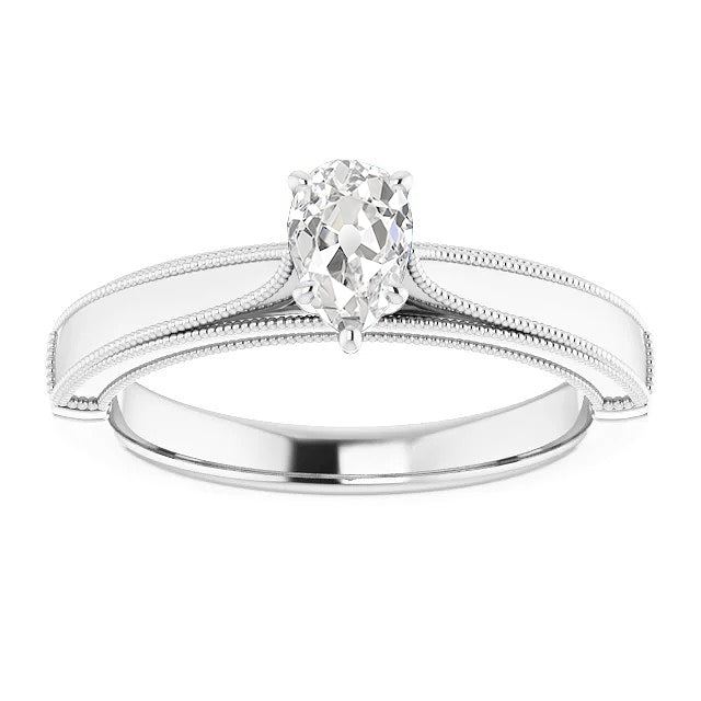 NEw Prong Old Miner Diamond Solitaire Ring