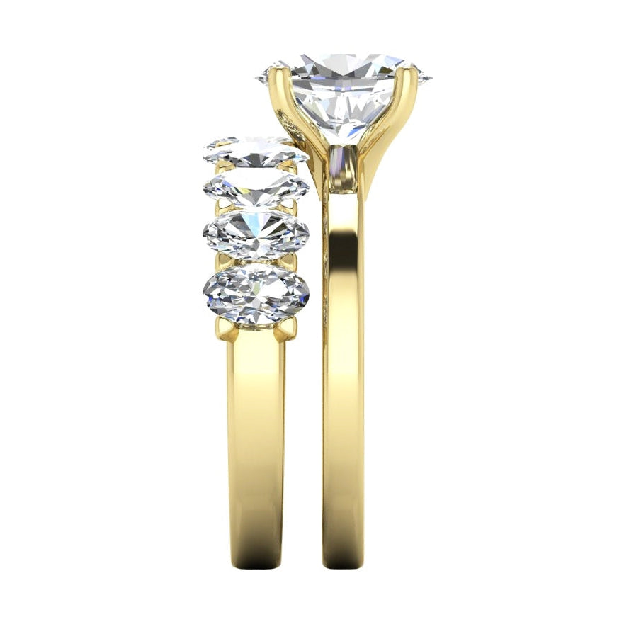 Oval Diamond Set