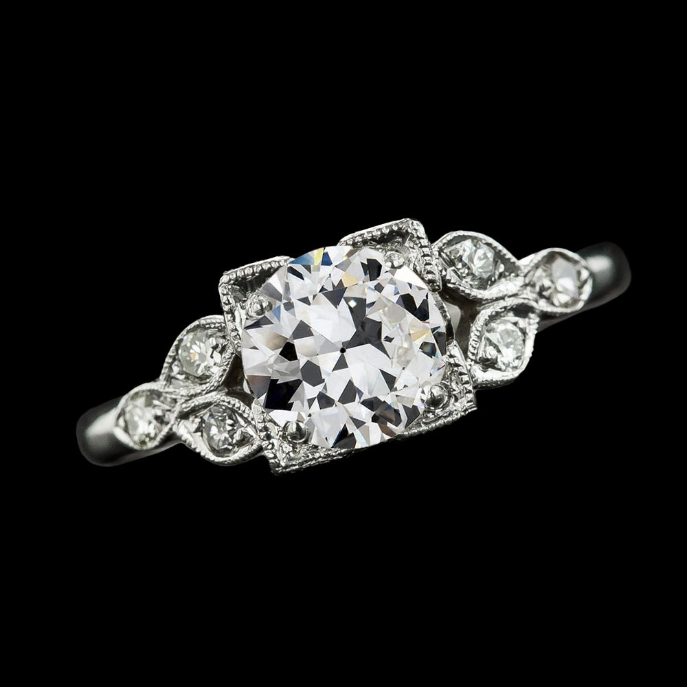 Round Anniversary Ring Old Miner Diamonds