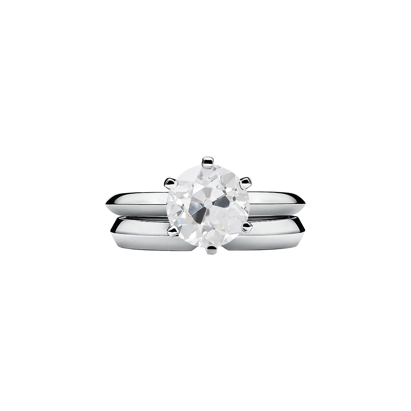 New High Quality Wedding Solitaire White Gold Diamond Anniversary Ring