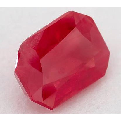 Red Radiant Cut Loose Ruby Fancy 1 Carat Info