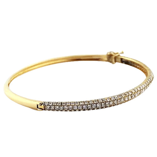 Womens Diamond Bangle