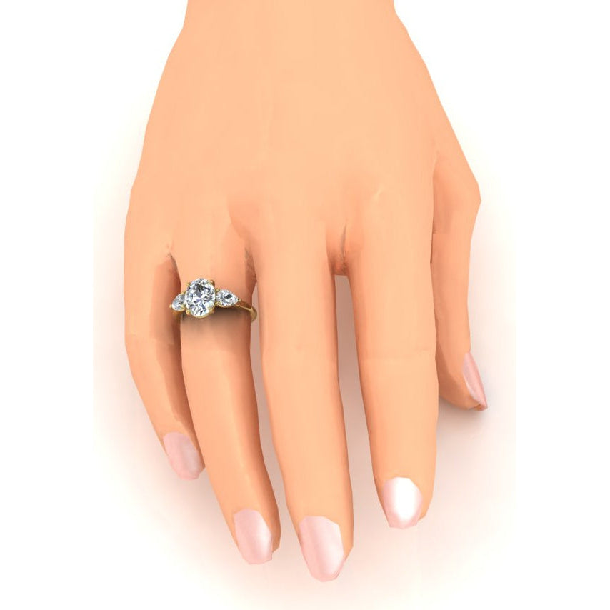 Oval Diamond Ring