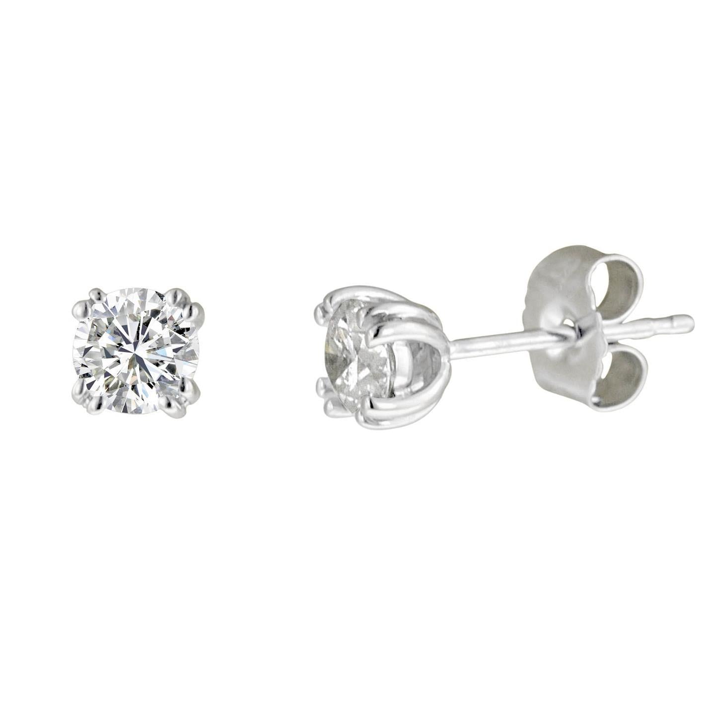 Brilliant Cut New Style High Quality Fancy Sparkling Stud Earrings