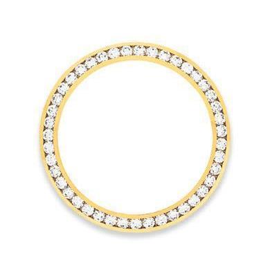 Custom Diamond Presidential Watch Bezel To Fit Rolex Datejust Or 3 Ct. Watch Bezel