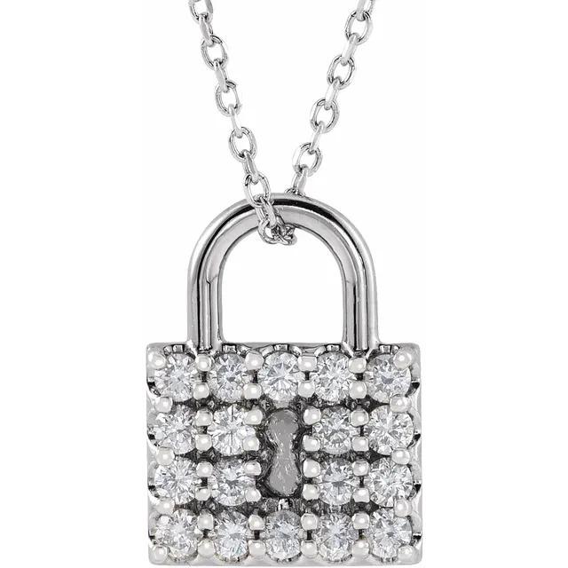 natural round diamond 0.90ct pendant front view