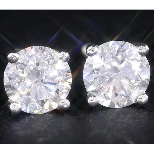 Diamond Studs Sparkling Unique Lady’s Stud Earrings