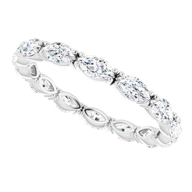 Marquise Eternity Band 4 Carats Eternity Band