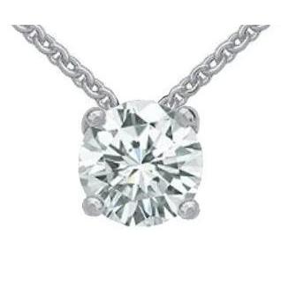 Round Diamond Jewelry Pendant Necklace 2.50 Ct Diamond Pendant
