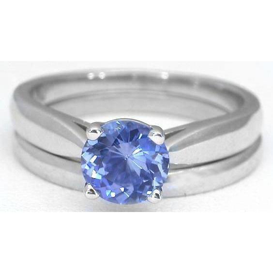 Solitaire New High Quality t Ceylon Sapphire New Gemstone Ring