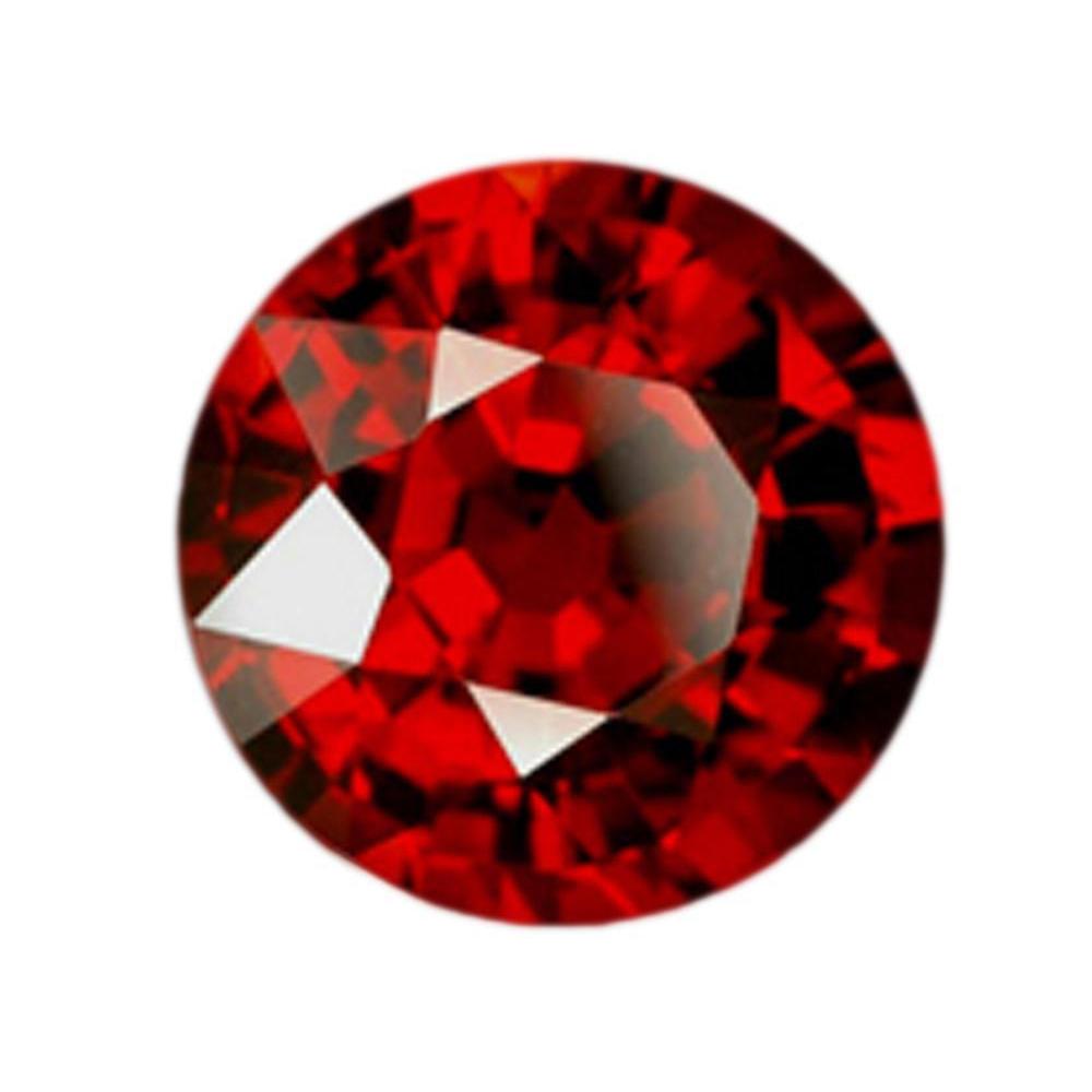 Sparkling 3.5 Carat Si Red Loose Ruby Sparkling Round Cut Gemstone Loose