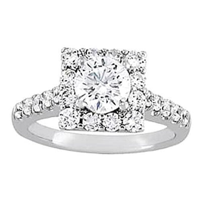 White Gold 14K Si1-Si2 Approx. 1.75 Carat Diamond Ring Ring