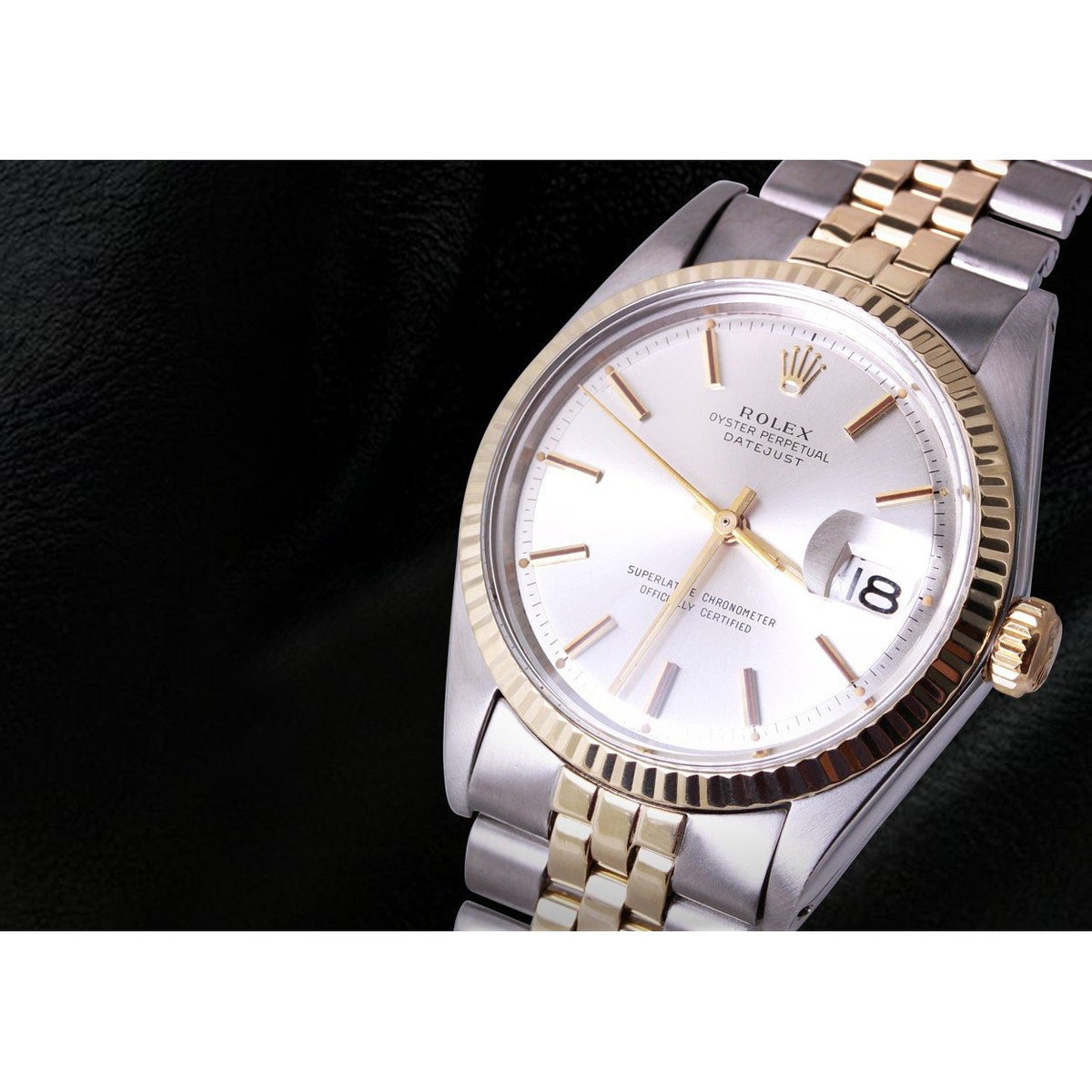 Rolex datejust two tone hotsell jubilee bracelet mens watch