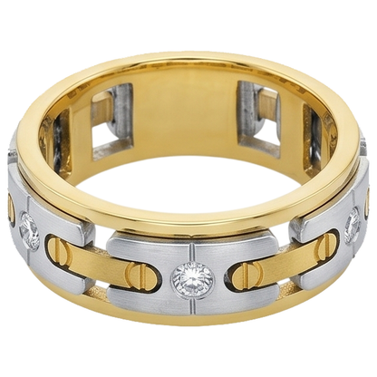 0.45 Carats Round Diamonds Men Engagement Band Jewelry New