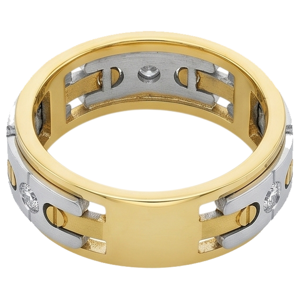 0.45 Carats Round Diamonds Men Engagement Band Jewelry New