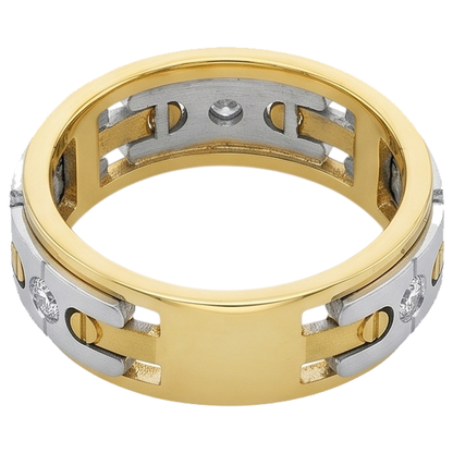 0.45 Carats Round Diamonds Men Engagement Band Jewelry New