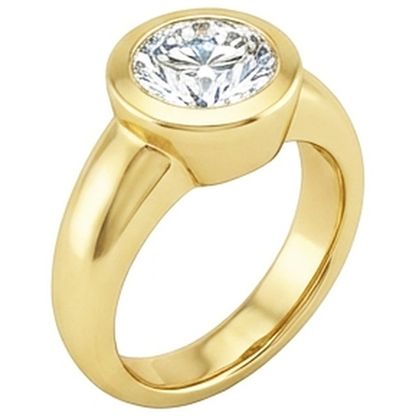 0.50 Carats Solitaire Natural Earth Mined Diamond Solitaire Ring Yellow Gold 14K
