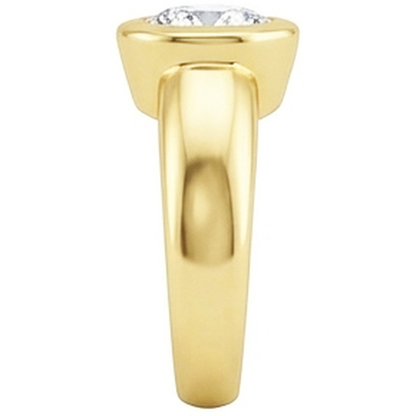 0.50 Carats Solitaire Natural Earth Mined Diamond Solitaire Ring Yellow Gold 14K