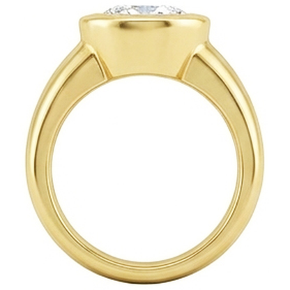 0.50 Carats Solitaire Natural Earth Mined Diamond Solitaire Ring Yellow Gold 14K