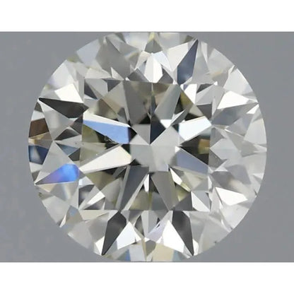 natural round diamond 0.50ct loose_diamond front view