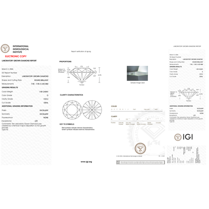 IGI Certificate