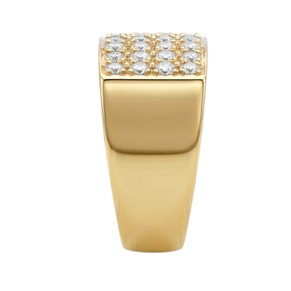 1.40 Carat Round Cut Diamond Gorgeous Yellow Gold Ring